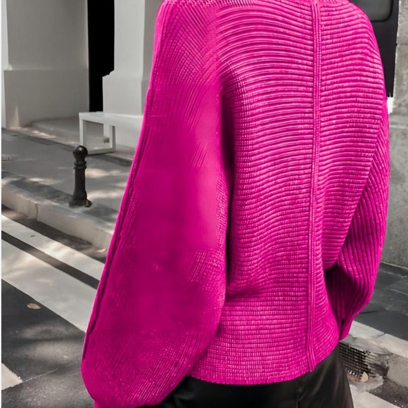 Pinkie Rib Knit Sweater - Picture 3 of 3